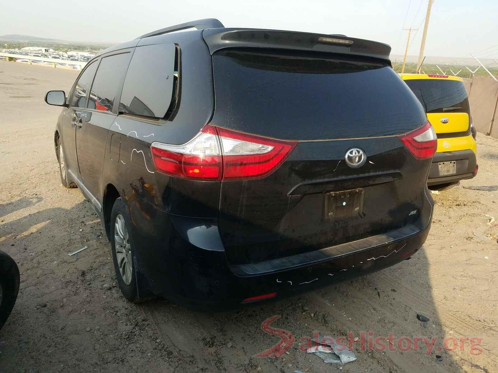 5TDYZ3DC3HS899850 2017 TOYOTA SIENNA