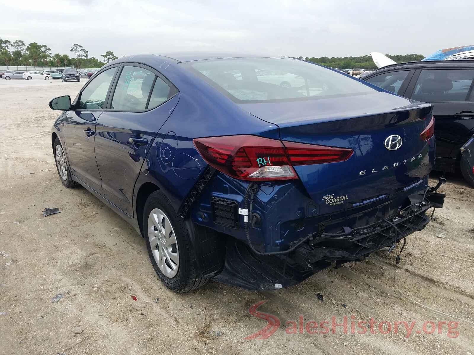 5NPD74LF2KH442434 2019 HYUNDAI ELANTRA