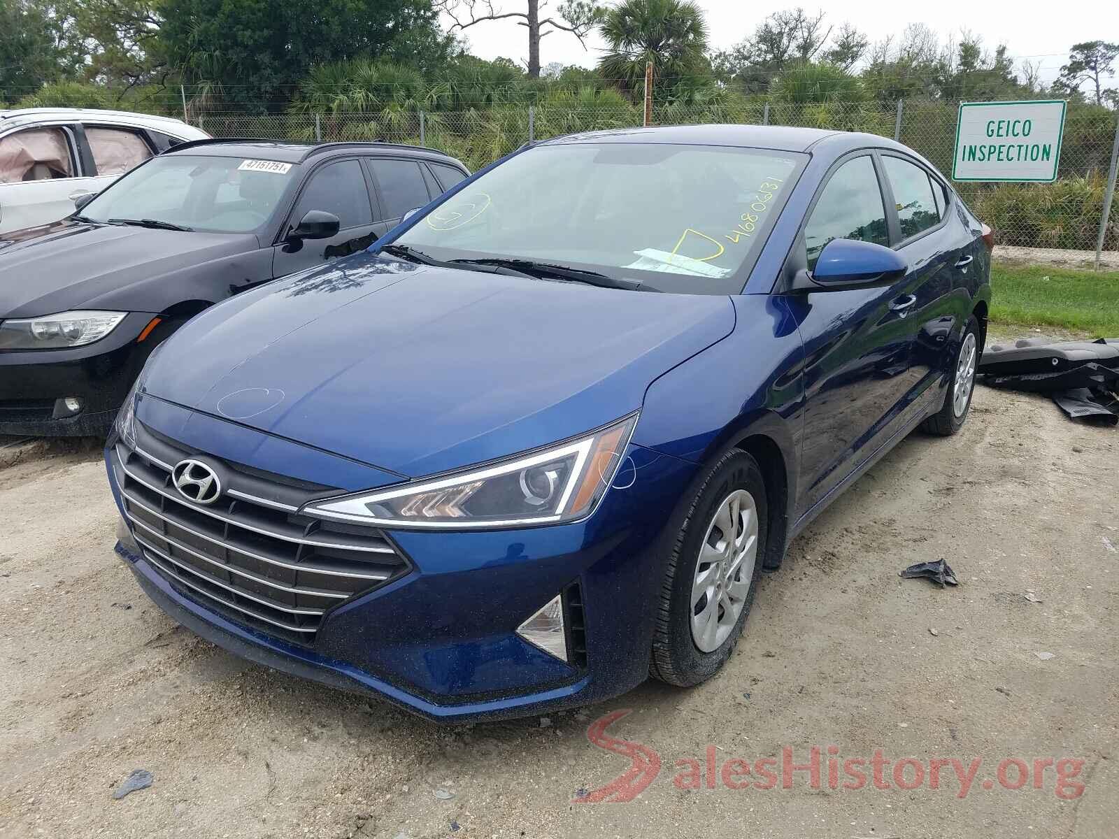 5NPD74LF2KH442434 2019 HYUNDAI ELANTRA