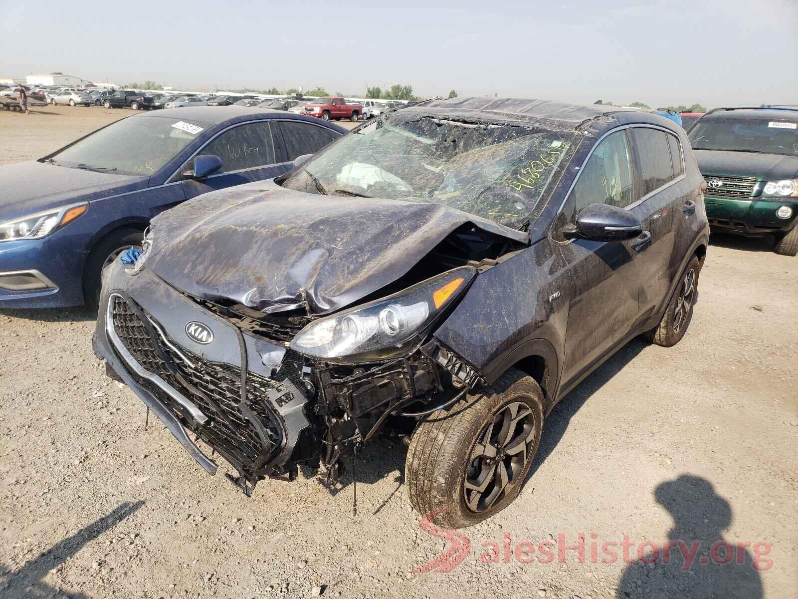 KNDPMCAC6M7848958 2021 KIA SPORTAGE