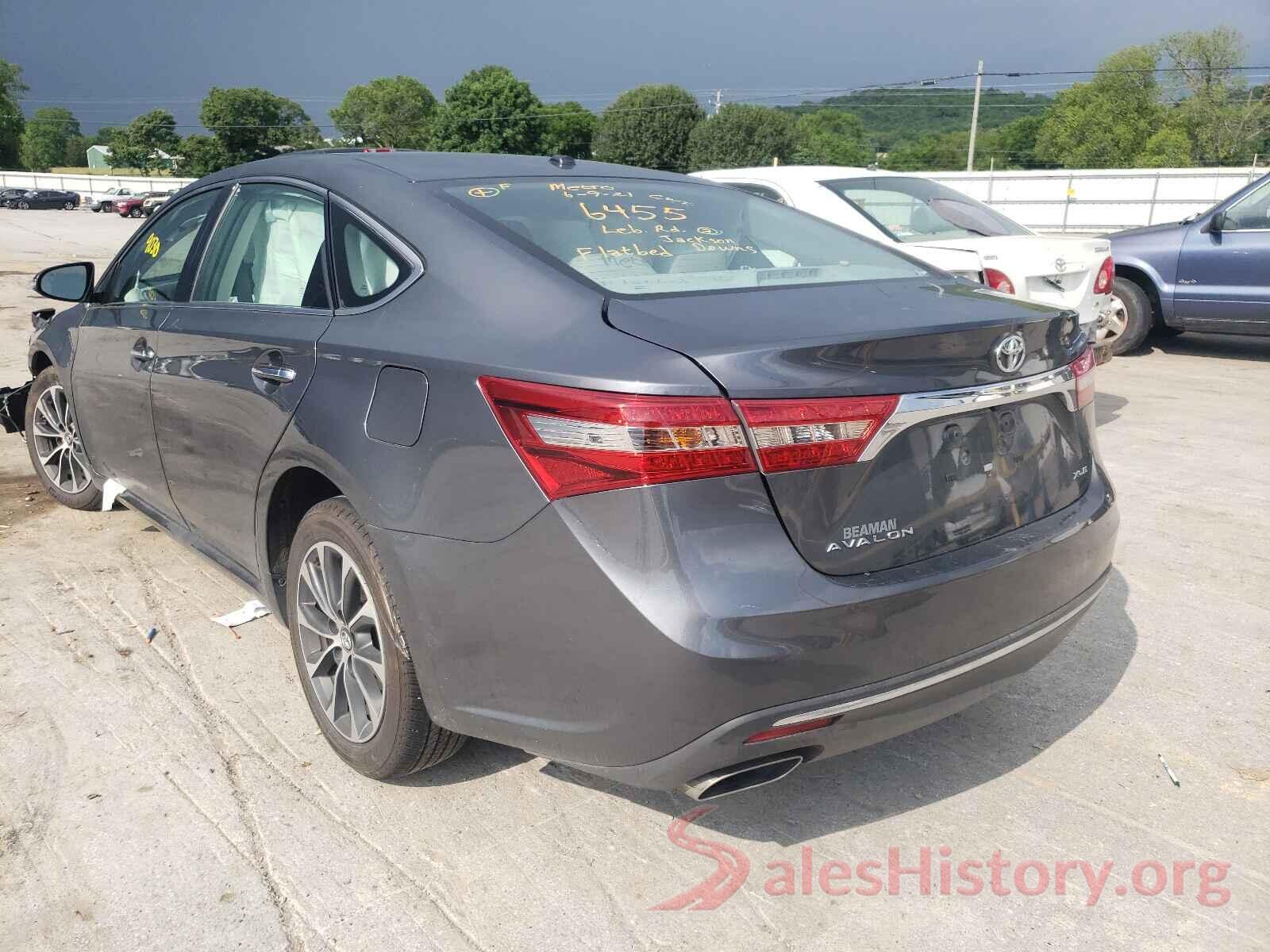 4T1BK1EB8JU266455 2018 TOYOTA AVALON