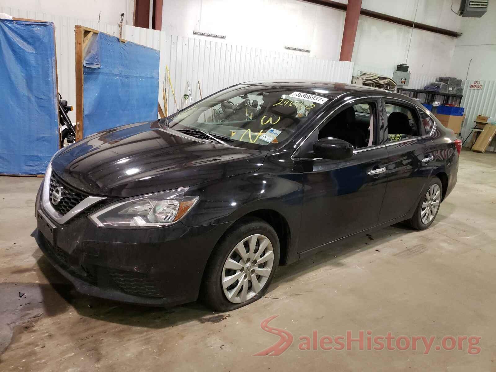 3N1AB7AP7KY246140 2019 NISSAN SENTRA