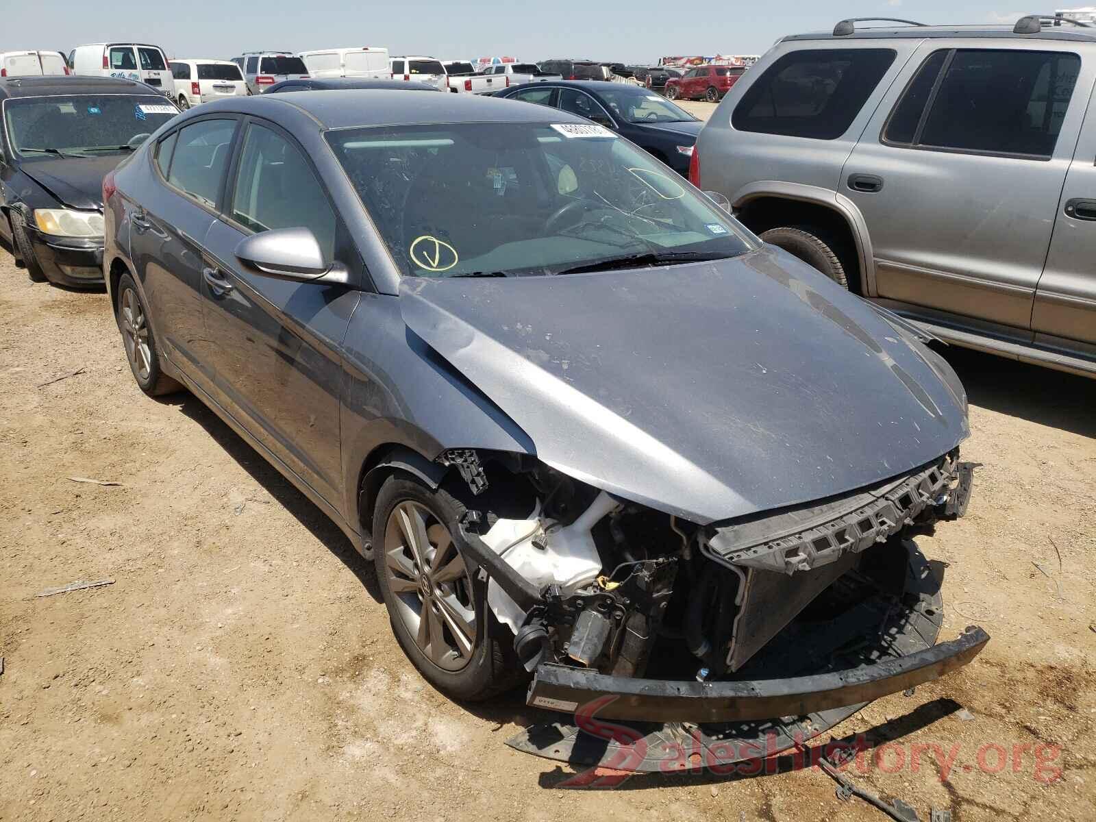 5NPD84LF4JH298820 2018 HYUNDAI ELANTRA