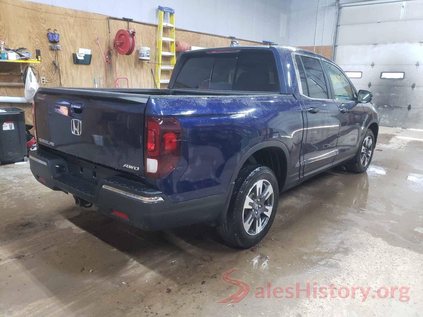 5FPYK3F51KB049222 2019 HONDA RIDGELINE