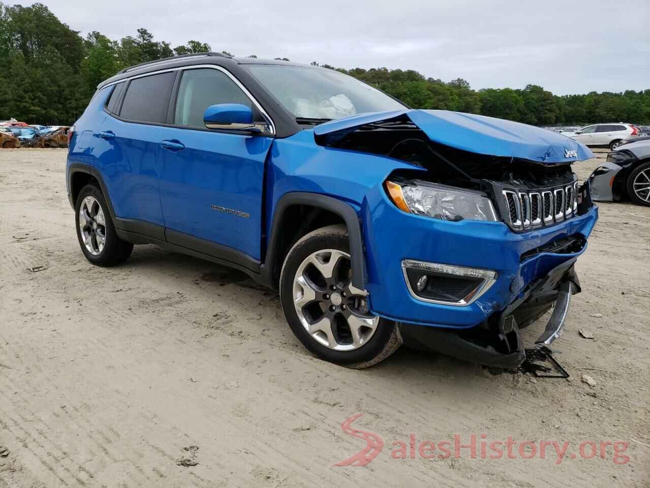 3C4NJDCB6LT159989 2020 JEEP COMPASS