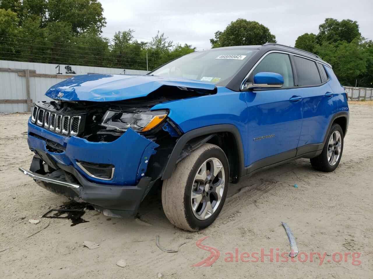 3C4NJDCB6LT159989 2020 JEEP COMPASS