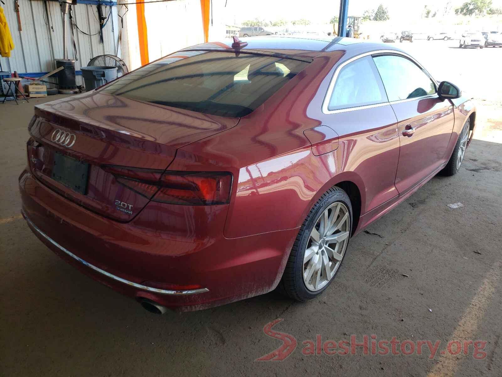 WAUPNAF59JA012858 2018 AUDI A5