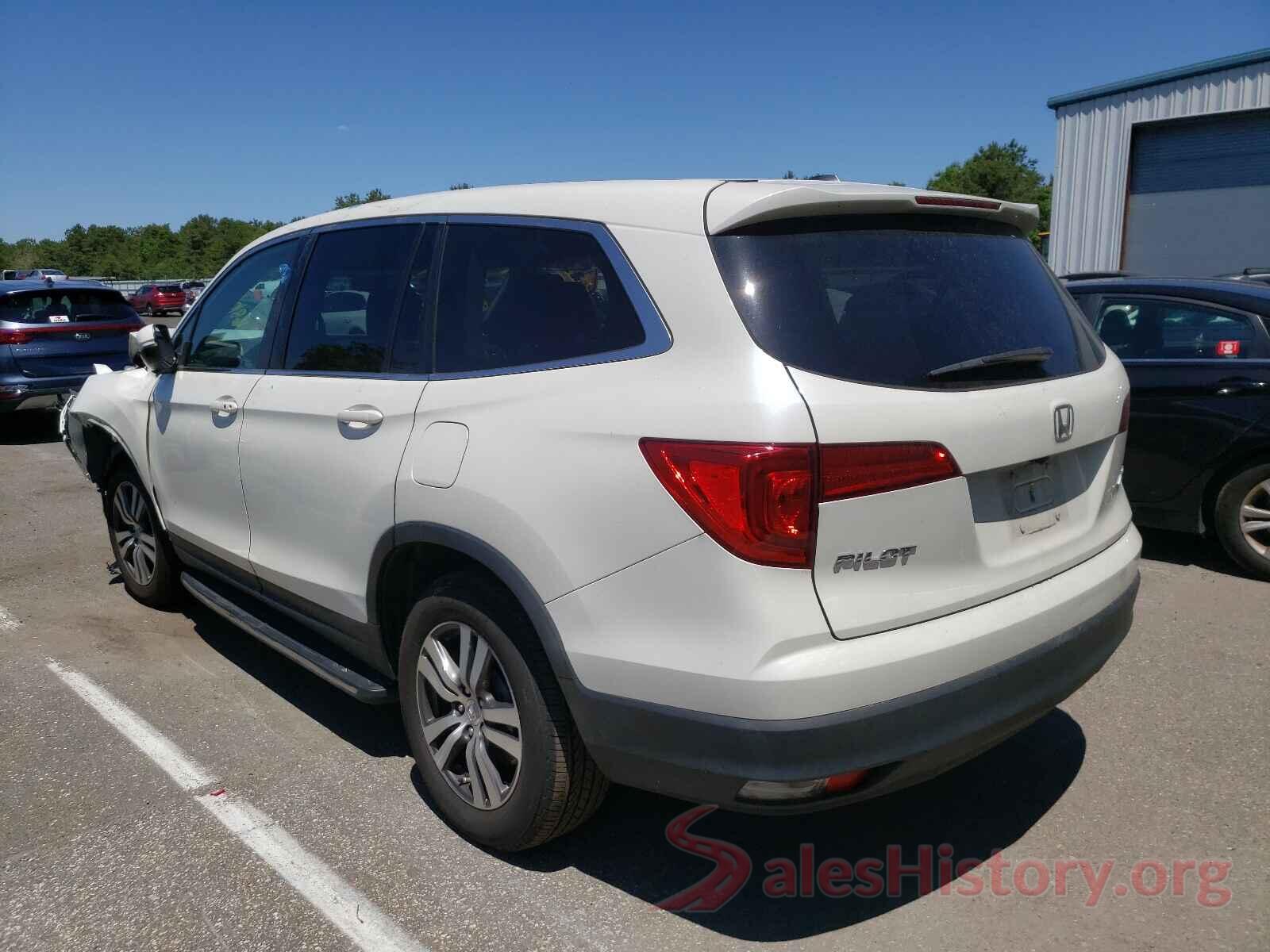 5FNYF6H58GB114182 2016 HONDA PILOT