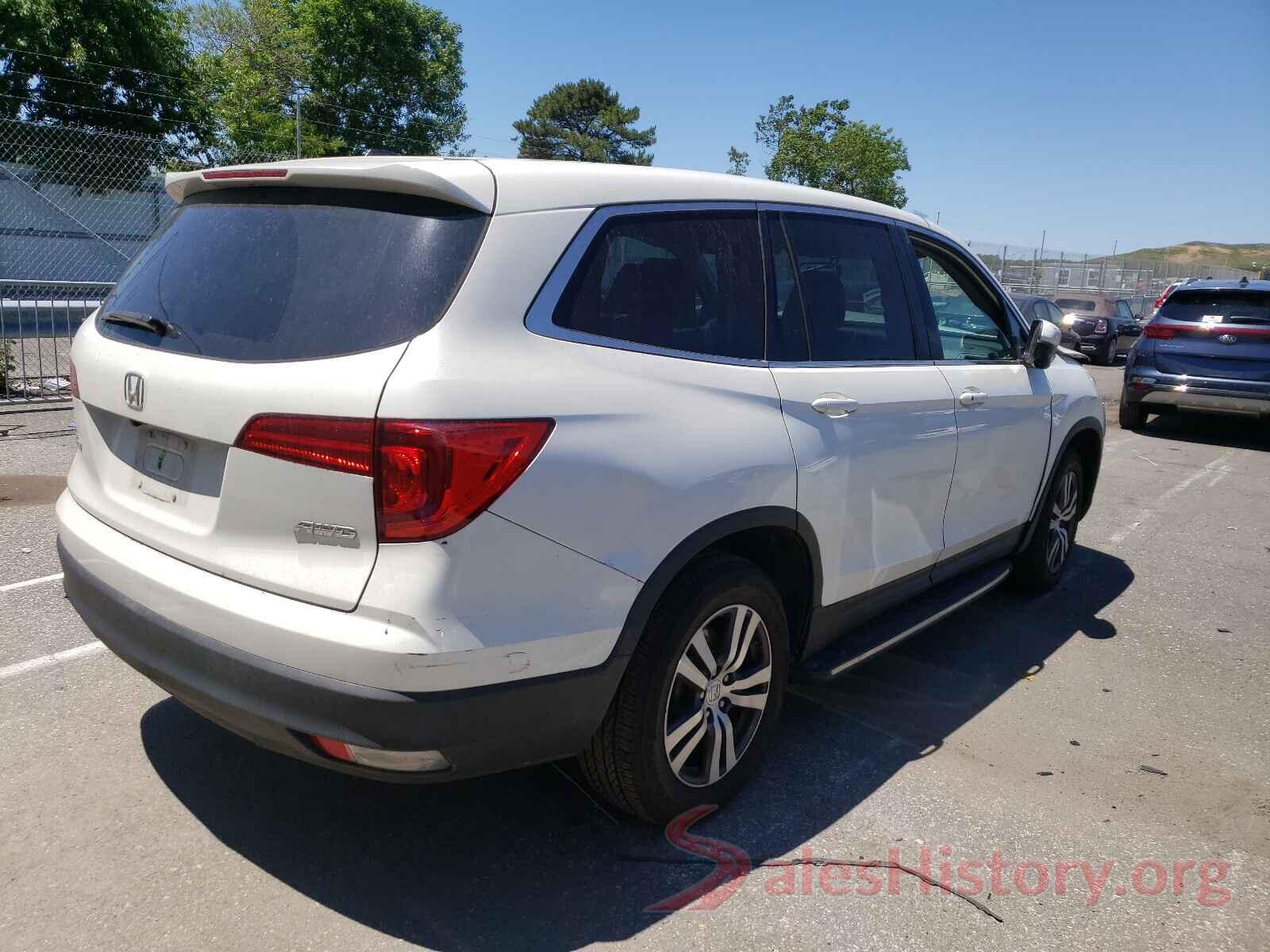 5FNYF6H58GB114182 2016 HONDA PILOT