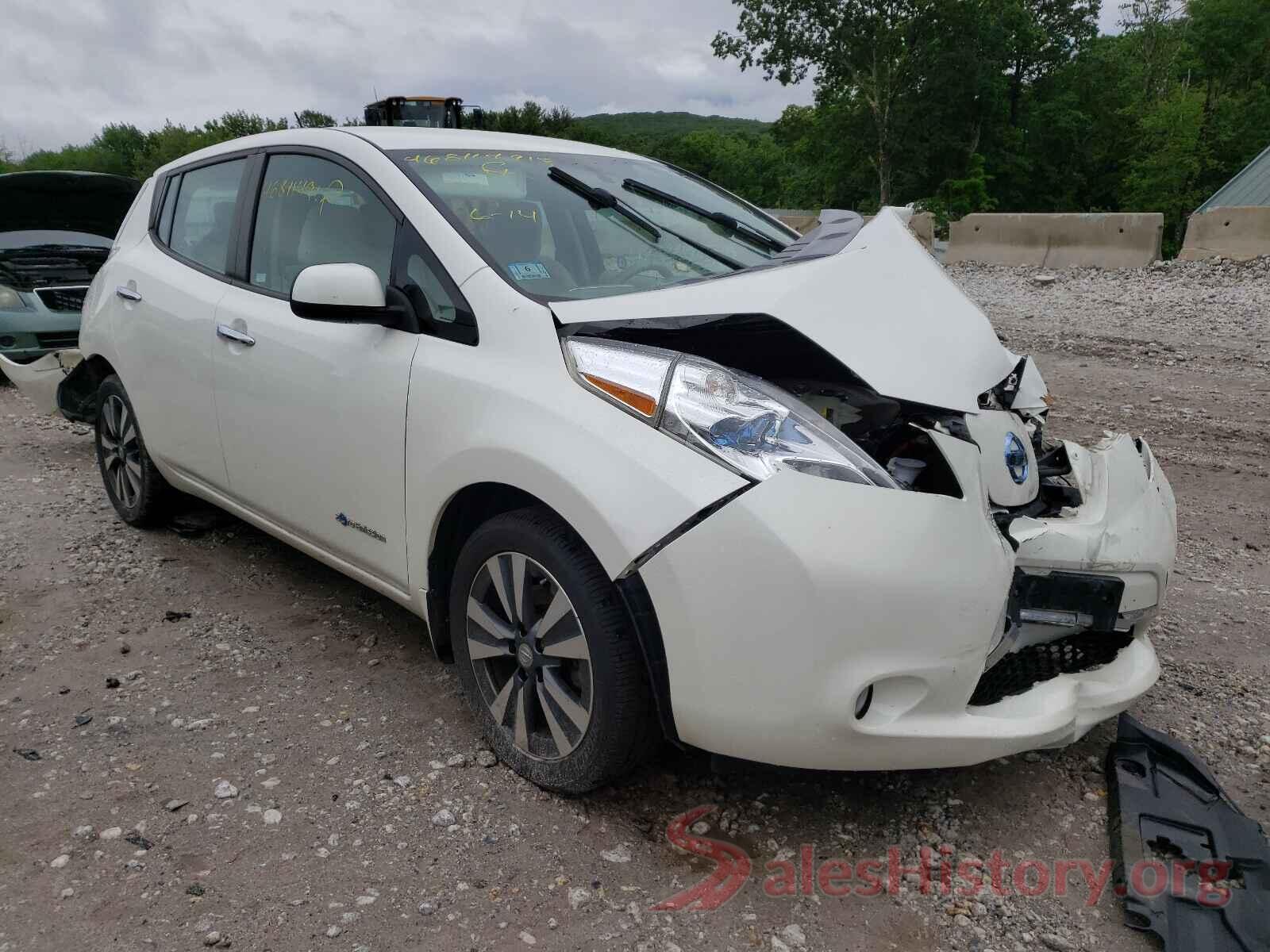 1N4AZ0CP3FC329887 2015 NISSAN LEAF