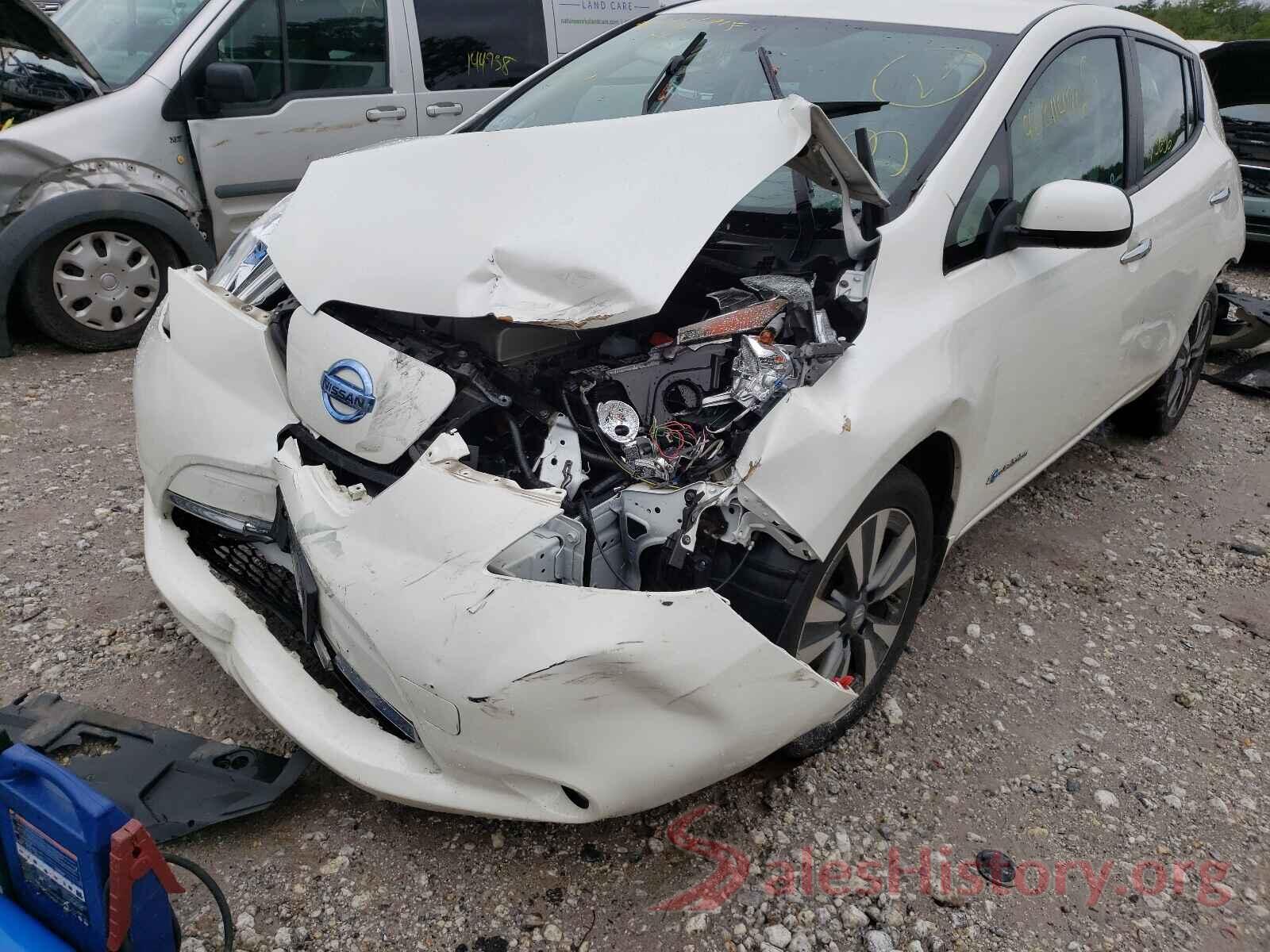 1N4AZ0CP3FC329887 2015 NISSAN LEAF