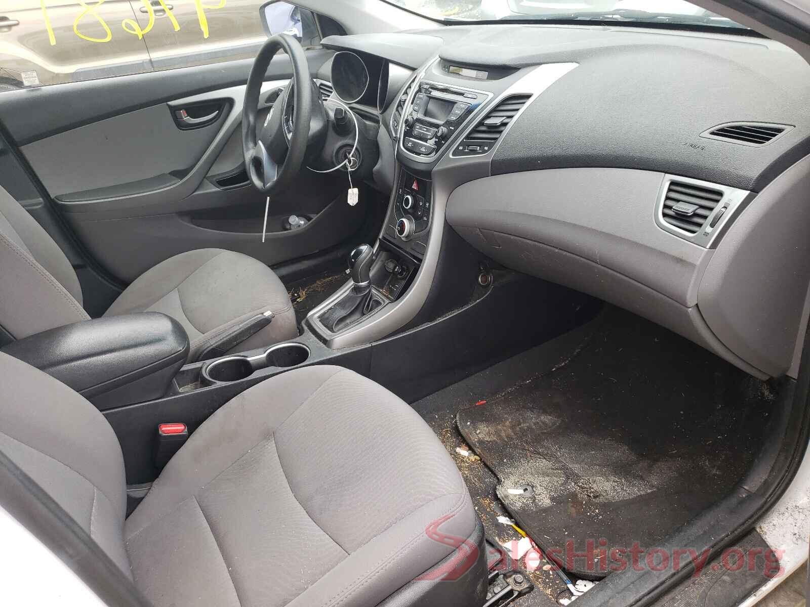 5NPDH4AE7GH667558 2016 HYUNDAI ELANTRA