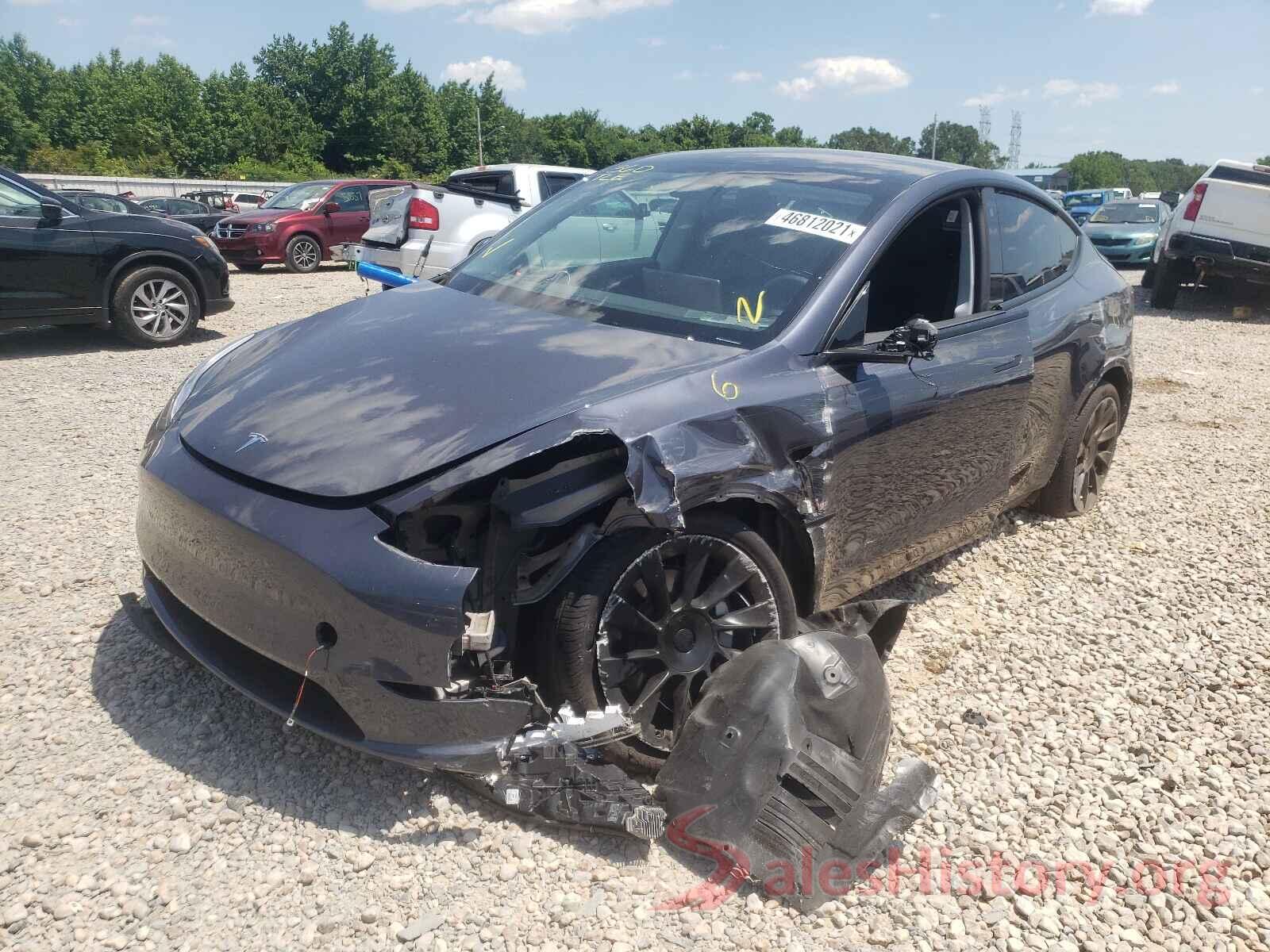 5YJYGDEEXMF091120 2021 TESLA MODEL Y