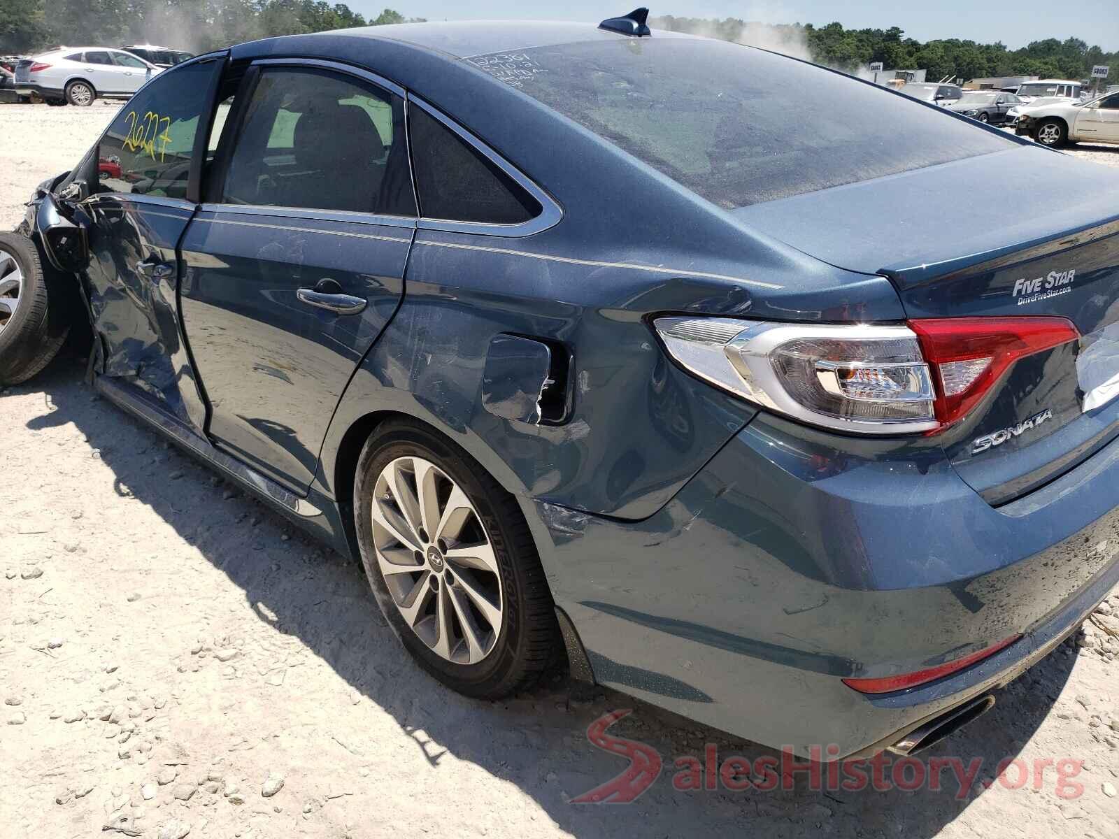 5NPE34AF9HH496308 2017 HYUNDAI SONATA