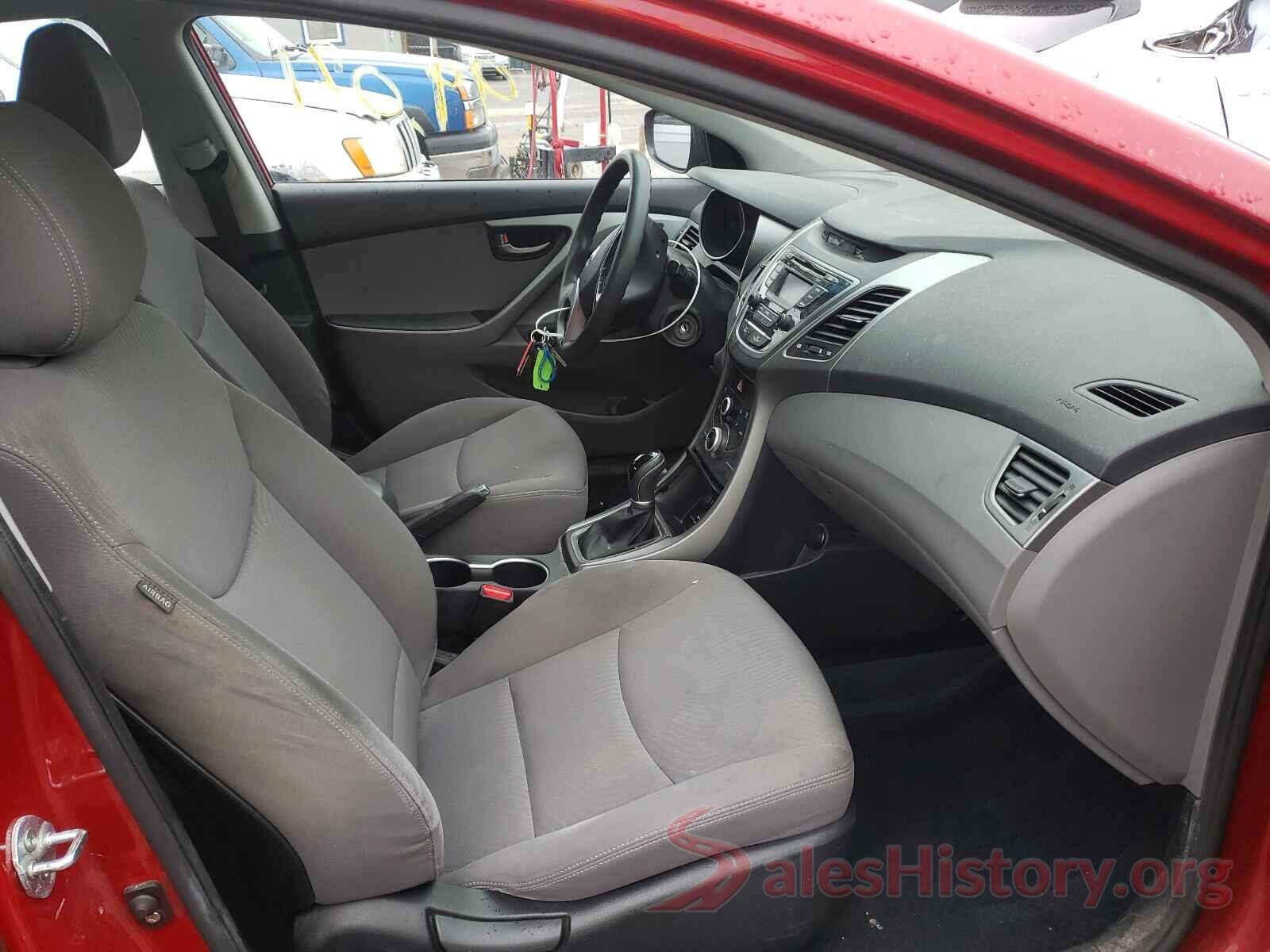 KMHDH4AE8GU606737 2016 HYUNDAI ELANTRA