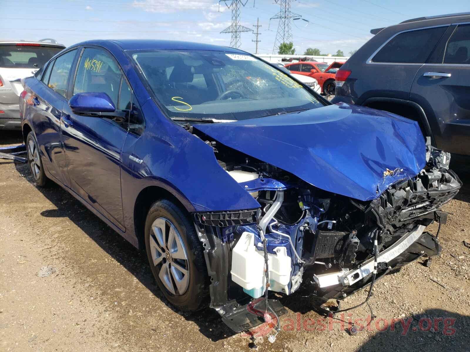 JTDKBRFU5J3065797 2018 TOYOTA PRIUS