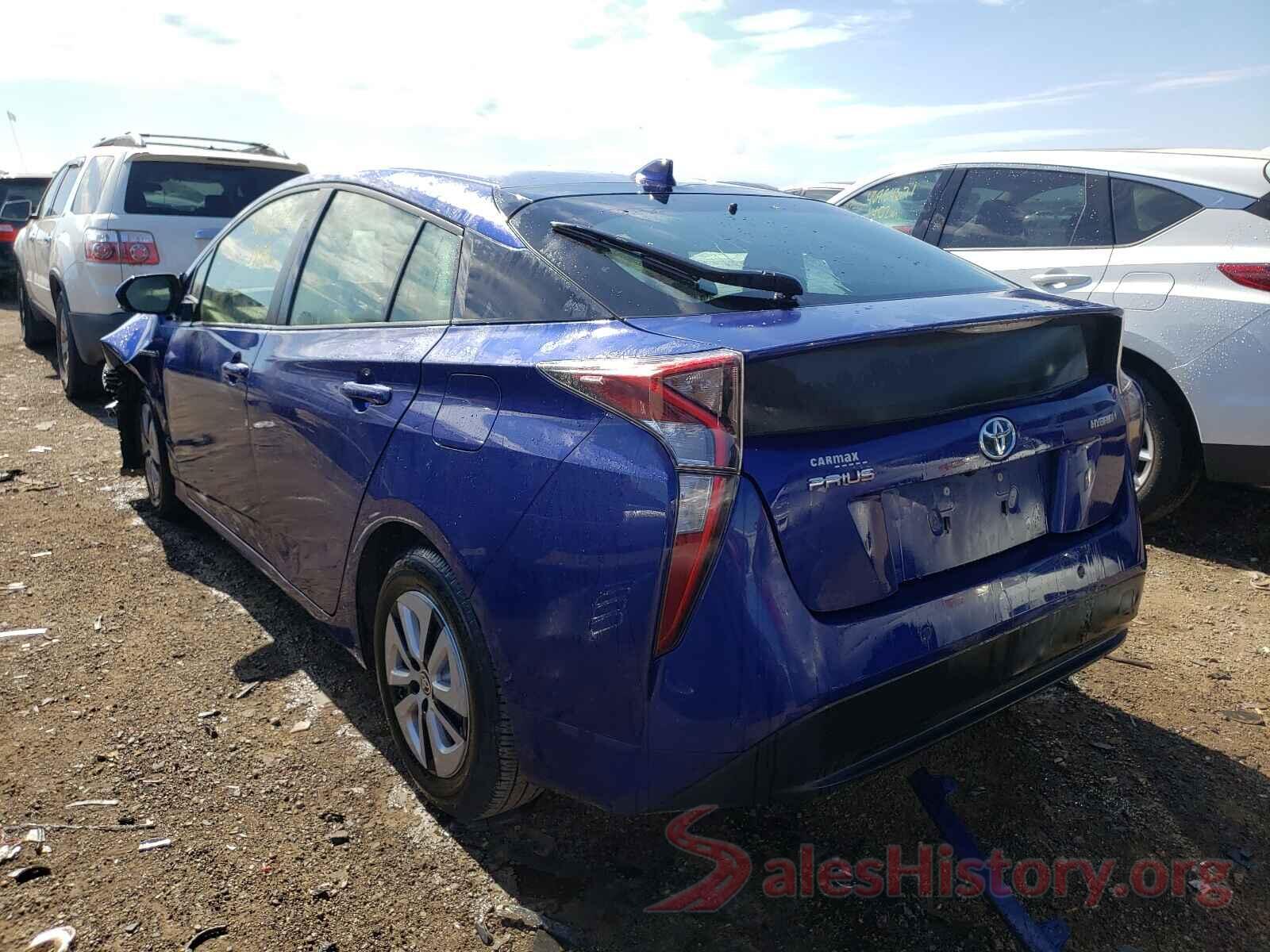 JTDKBRFU5J3065797 2018 TOYOTA PRIUS