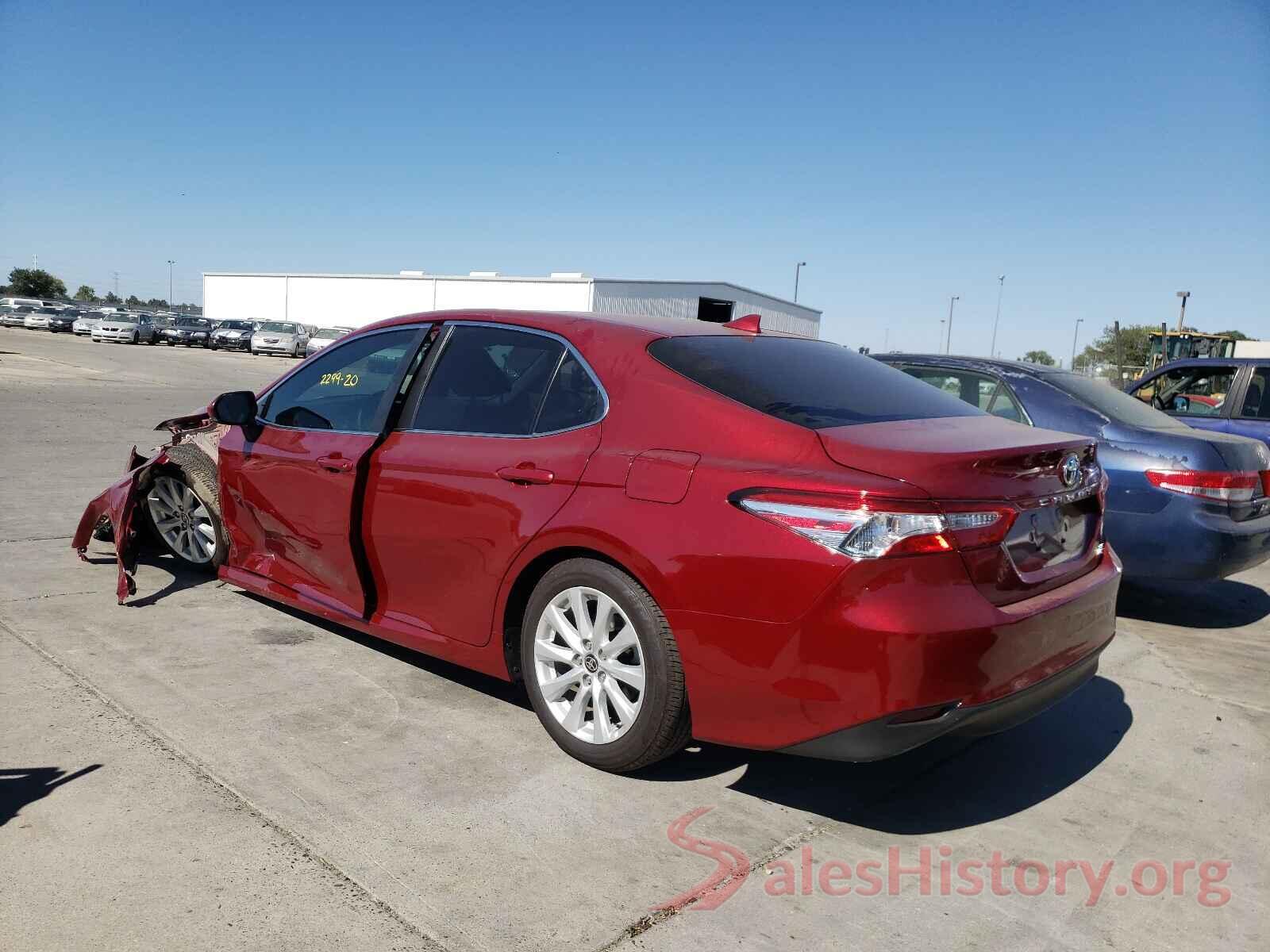 4T1L11AK8LU371321 2020 TOYOTA CAMRY