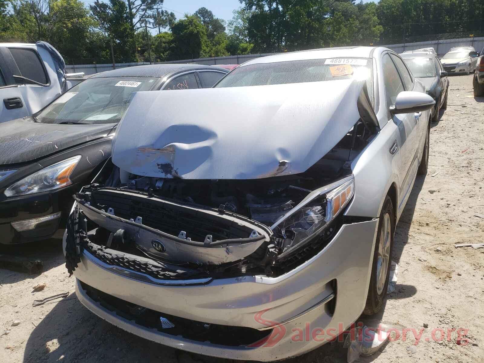 KNAGT4L30G5111029 2016 KIA OPTIMA