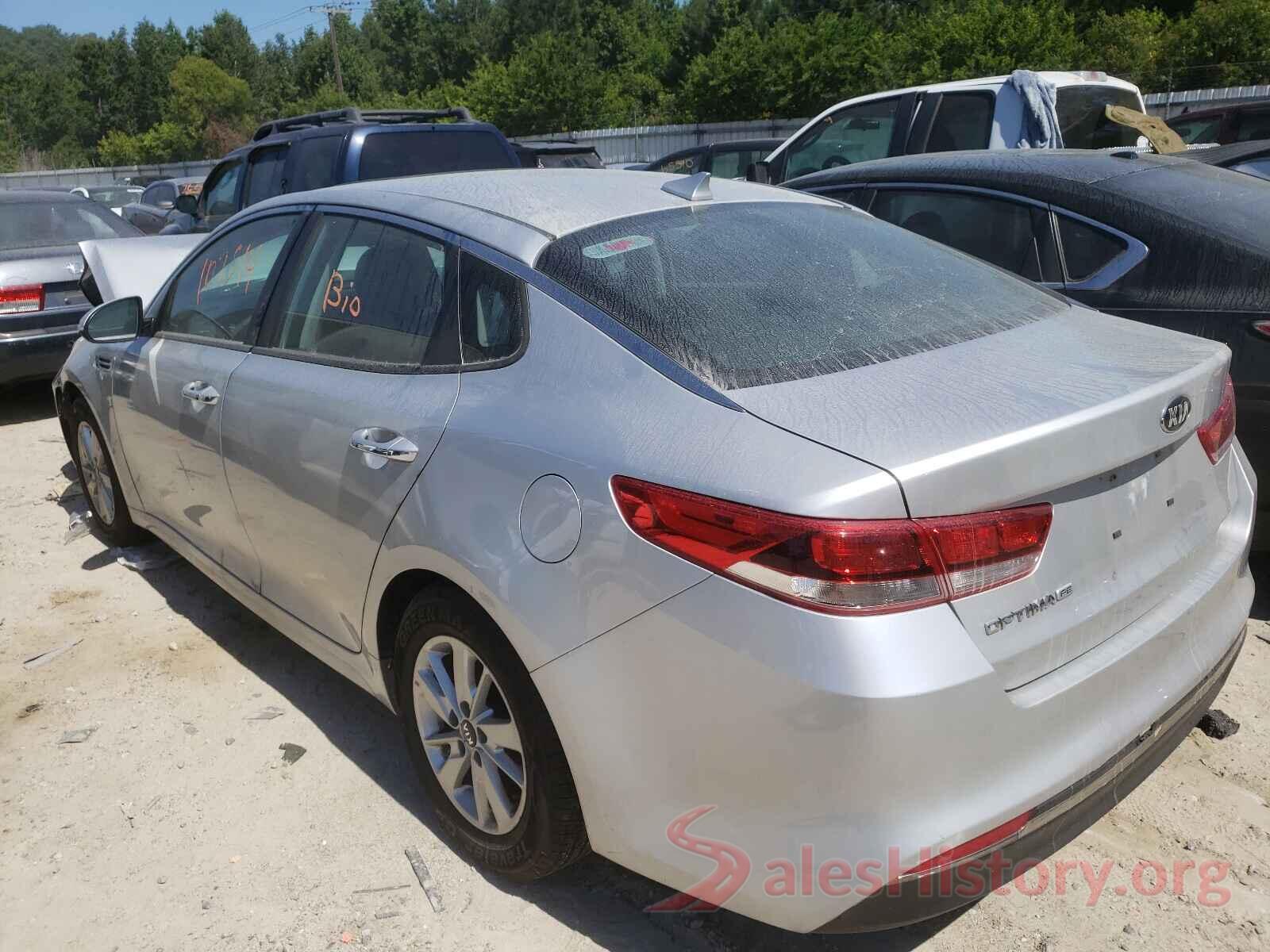 KNAGT4L30G5111029 2016 KIA OPTIMA