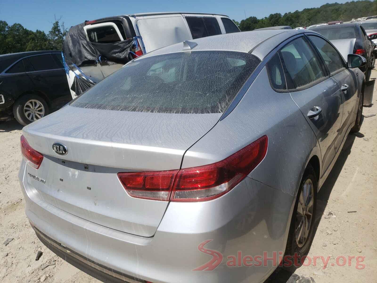 KNAGT4L30G5111029 2016 KIA OPTIMA