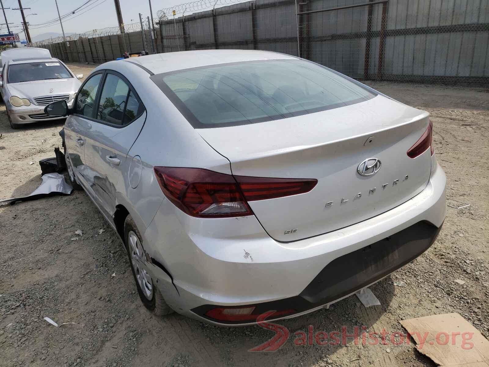 5NPD74LF7KH462226 2019 HYUNDAI ELANTRA