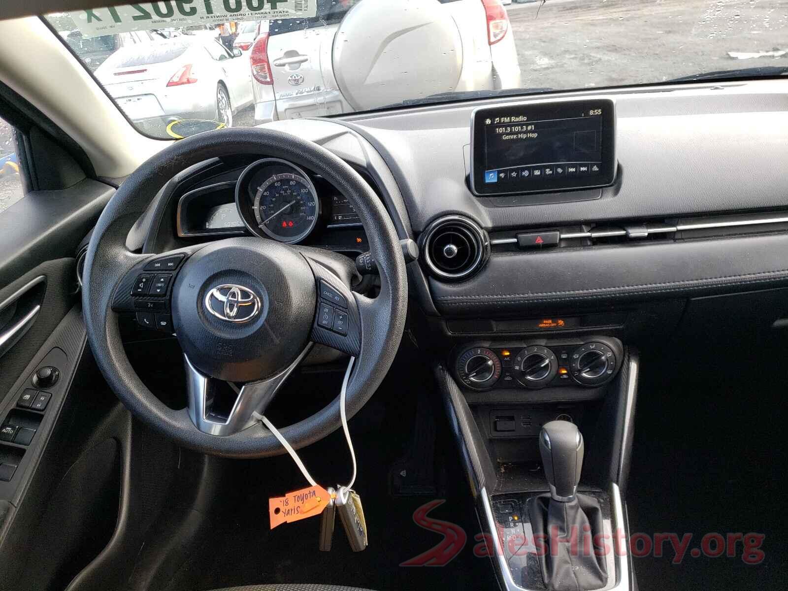 3MYDLBYV7JY333440 2018 TOYOTA YARIS