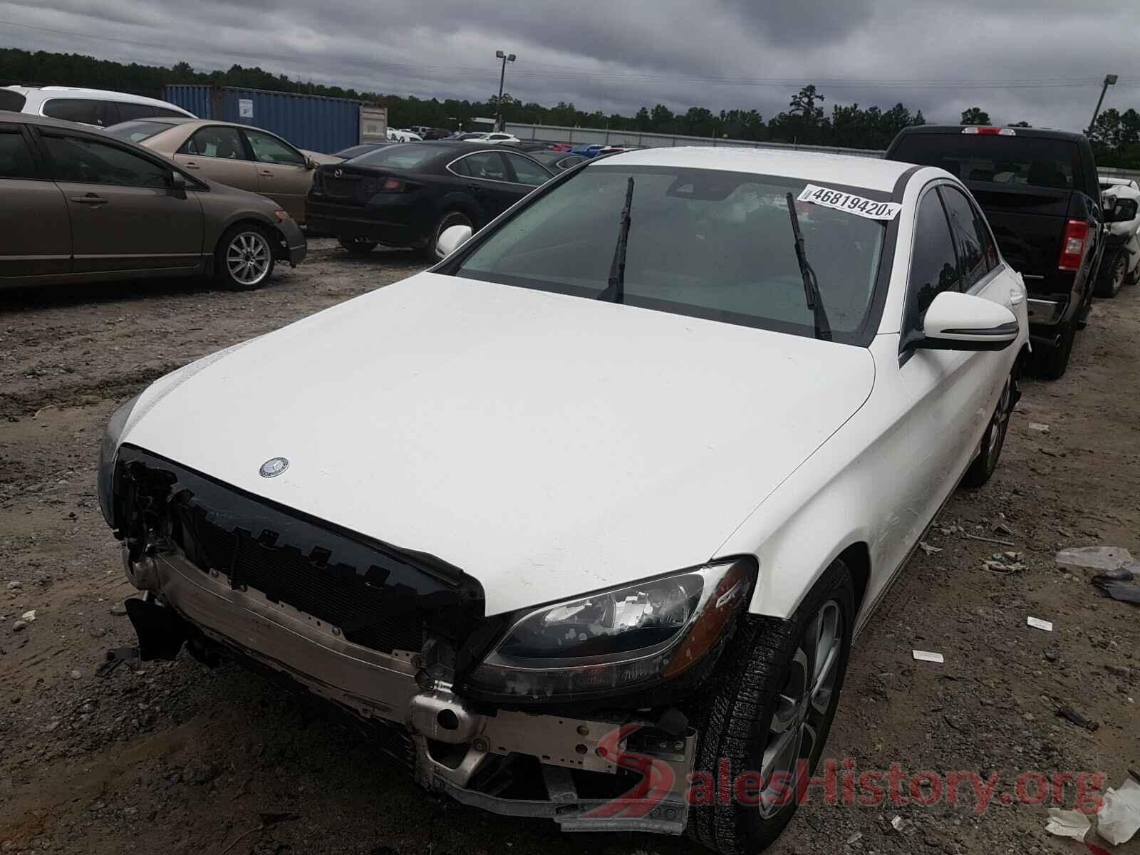 55SWF4JB2GU122742 2016 MERCEDES-BENZ C CLASS