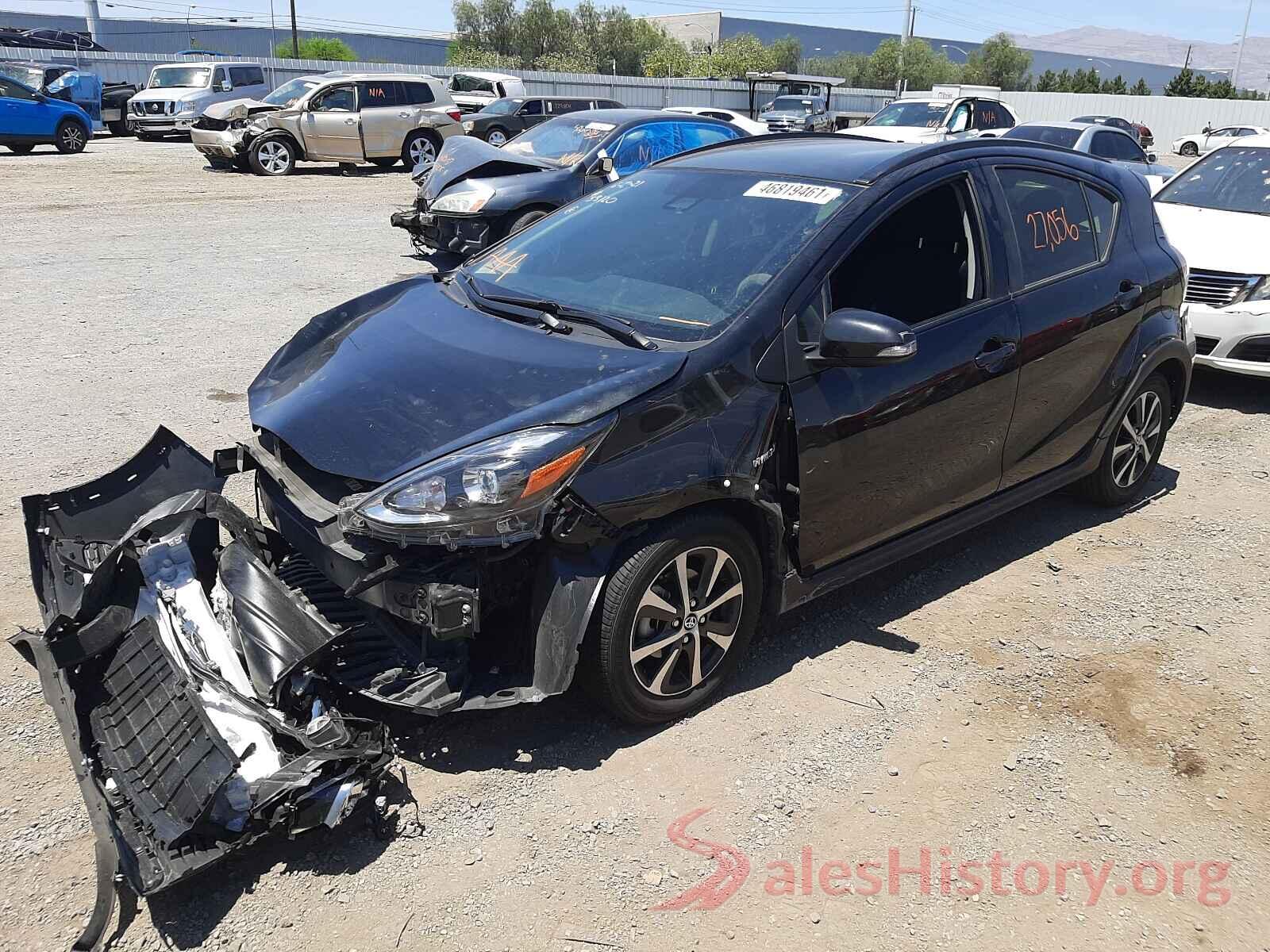 JTDKDTB34J1605057 2018 TOYOTA PRIUS