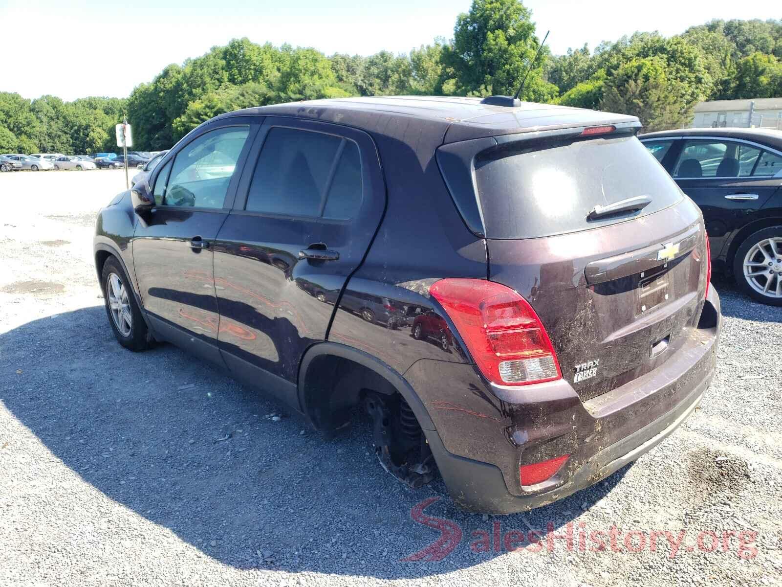 KL7CJKSB3LB350989 2020 CHEVROLET TRAX