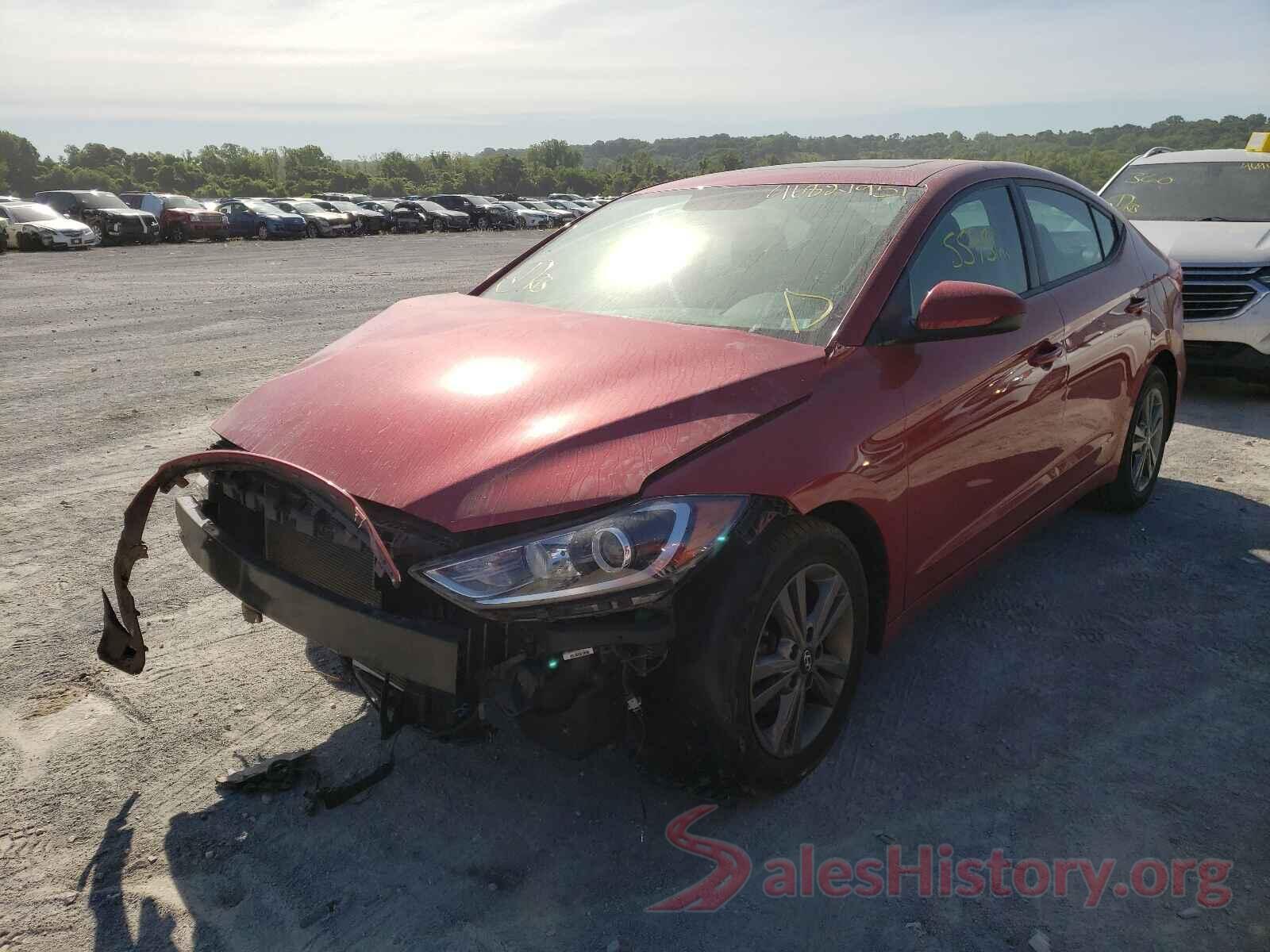 5NPD84LF9HH119214 2017 HYUNDAI ELANTRA