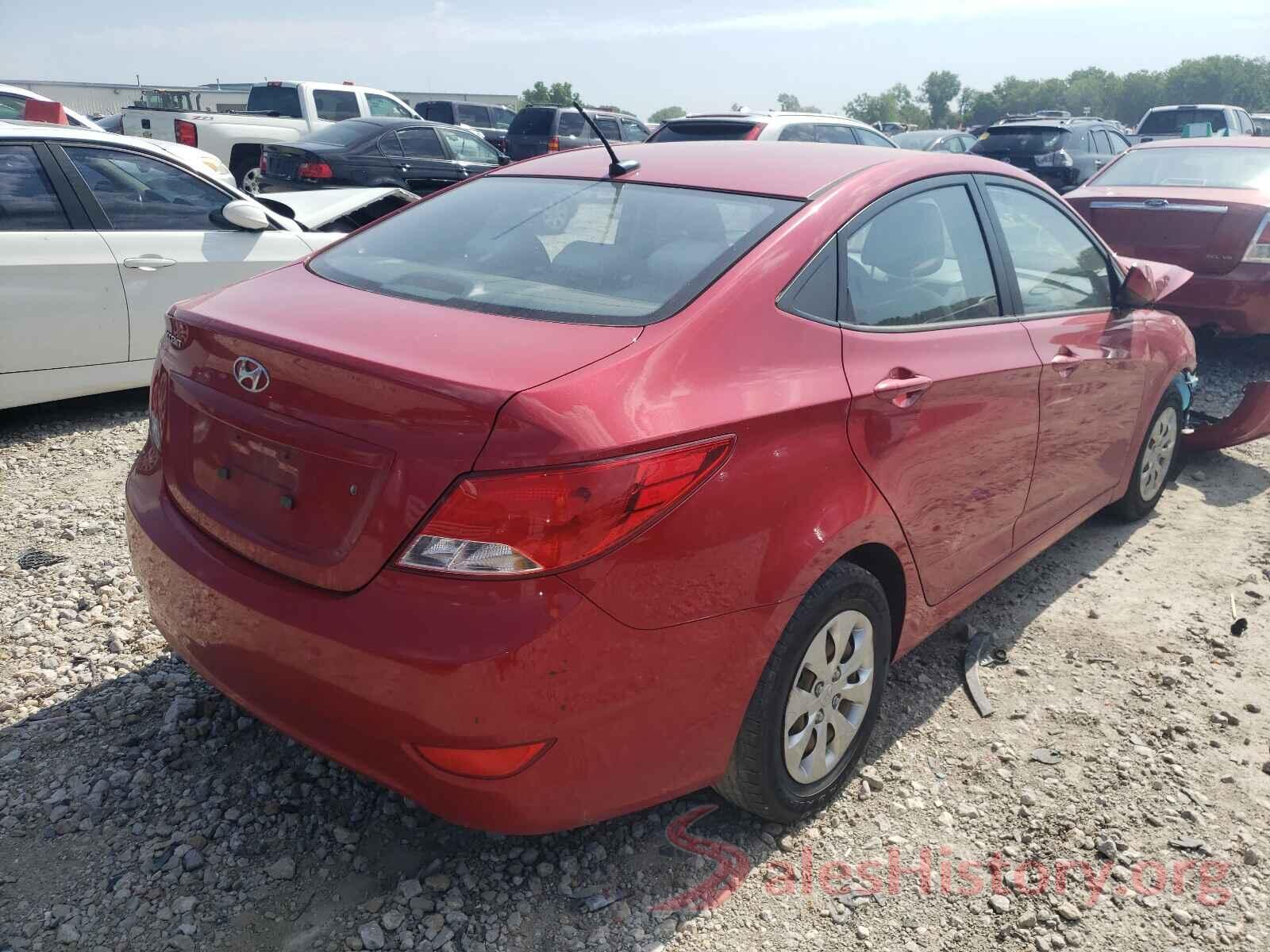 KMHCT4AE5GU947328 2016 HYUNDAI ACCENT