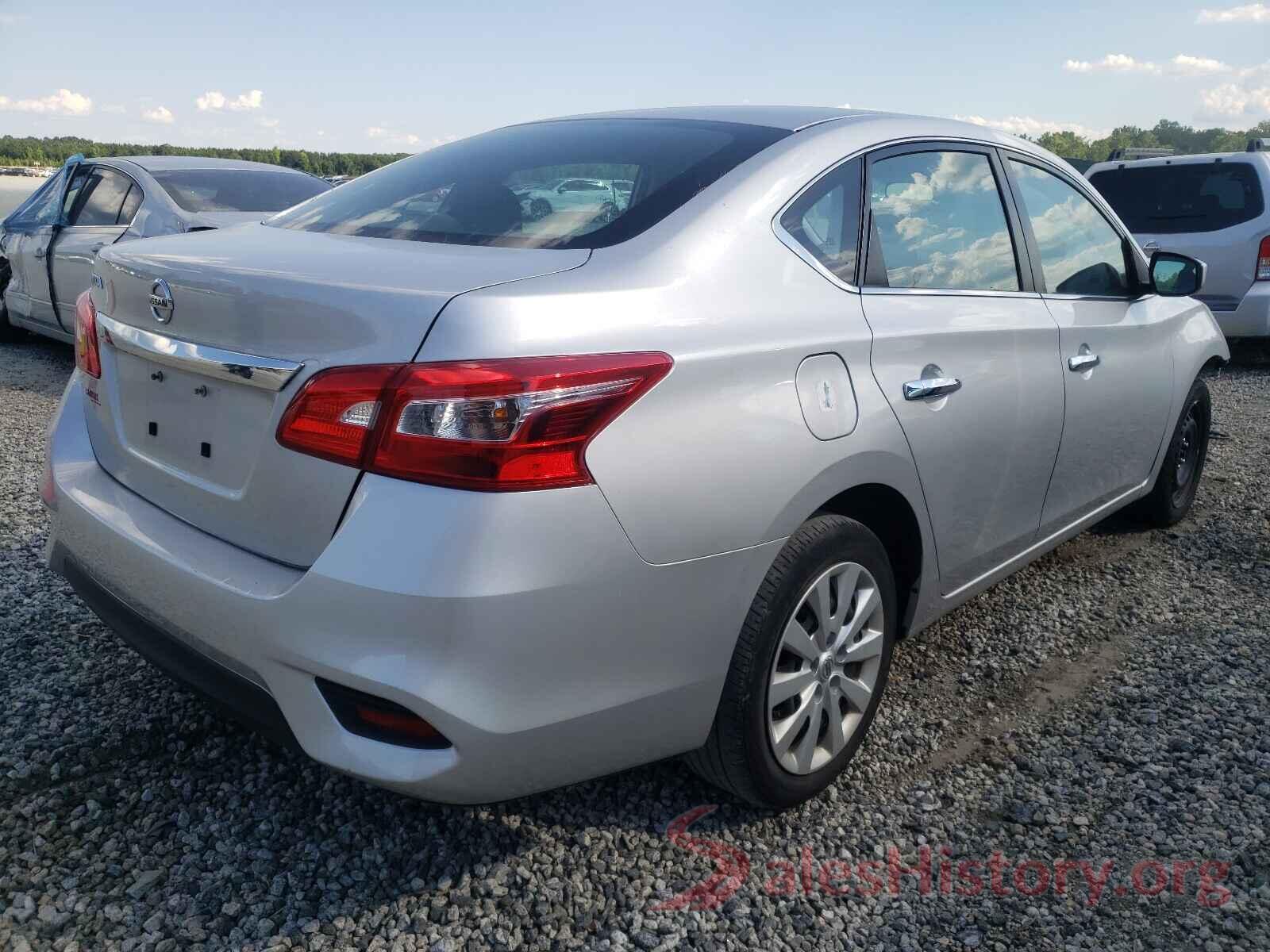 3N1AB7AP7KY321242 2019 NISSAN SENTRA