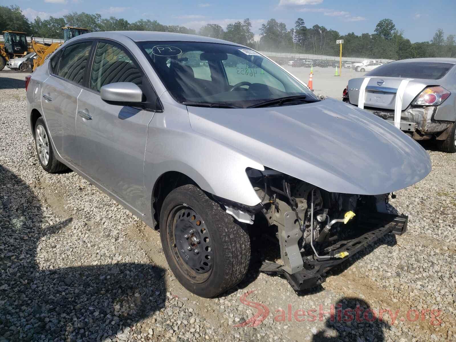 3N1AB7AP7KY321242 2019 NISSAN SENTRA