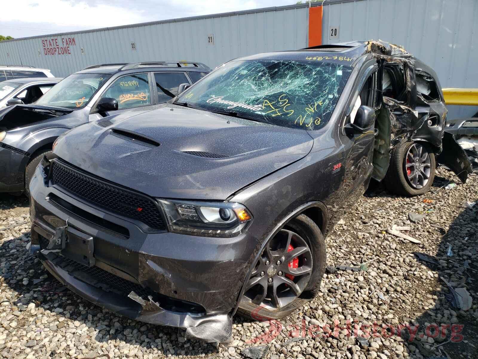 1C4SDJCT9JC176375 2018 DODGE DURANGO