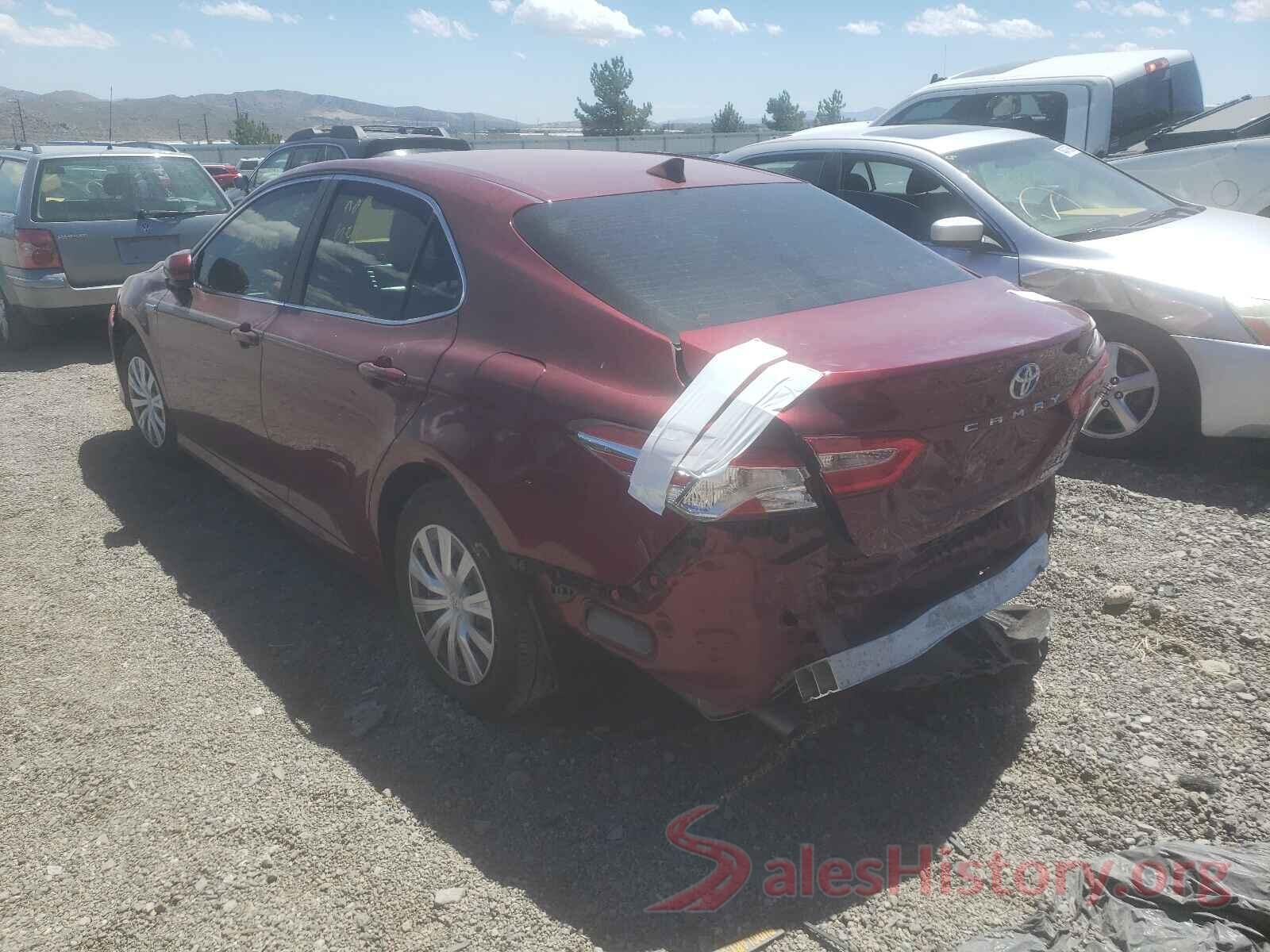 4T1B31HK4KU516834 2019 TOYOTA CAMRY