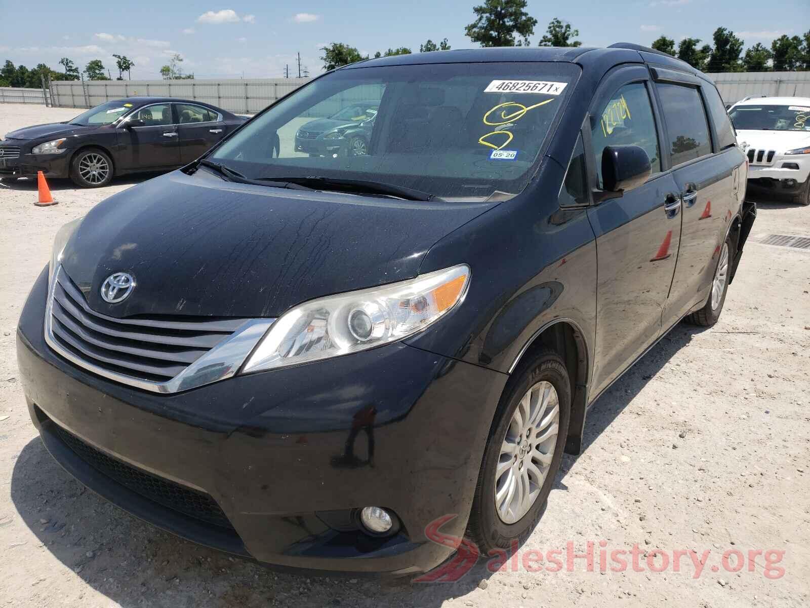 5TDYK3DC5GS726902 2016 TOYOTA SIENNA