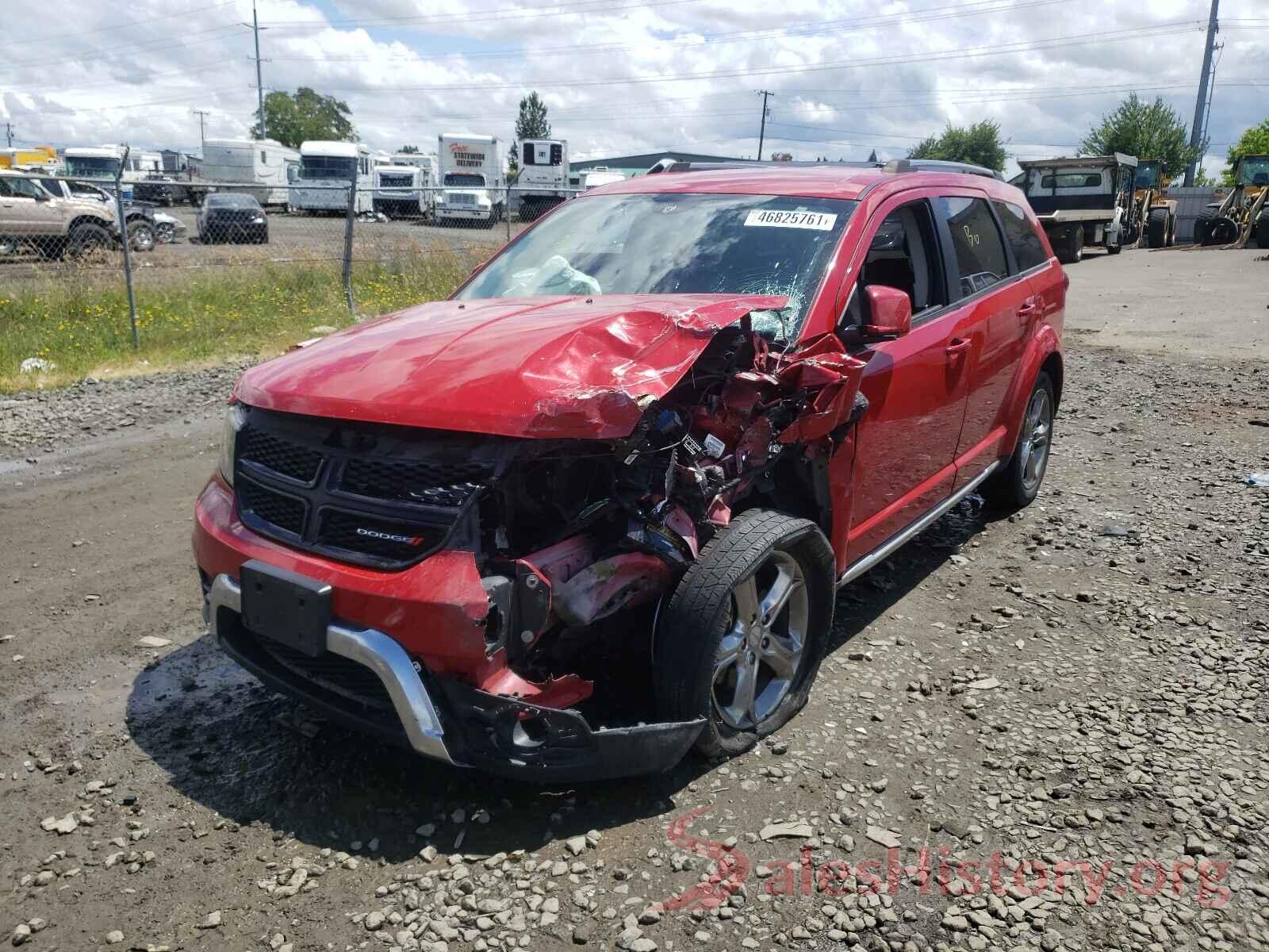 3C4PDDGG3HT606744 2017 DODGE JOURNEY