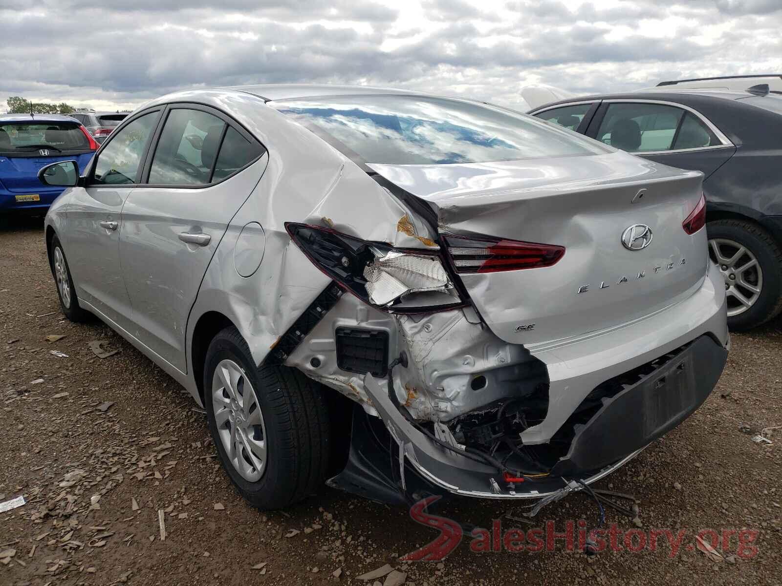 5NPD74LF7LH518912 2020 HYUNDAI ELANTRA