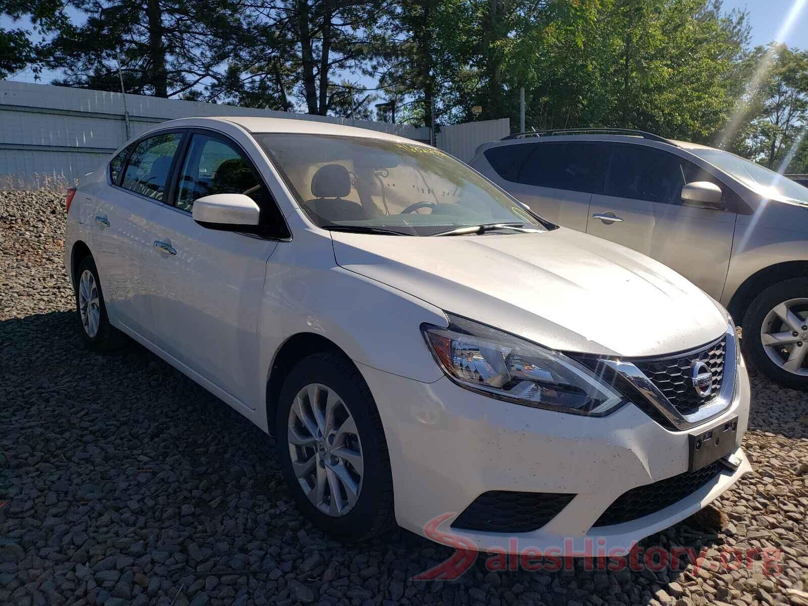 3N1AB7APXKY456800 2019 NISSAN SENTRA