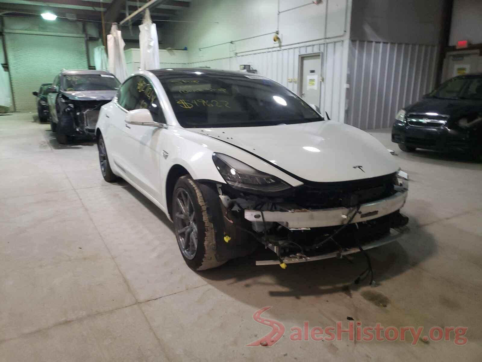 5YJ3E1EBXLF787852 2020 TESLA MODEL 3