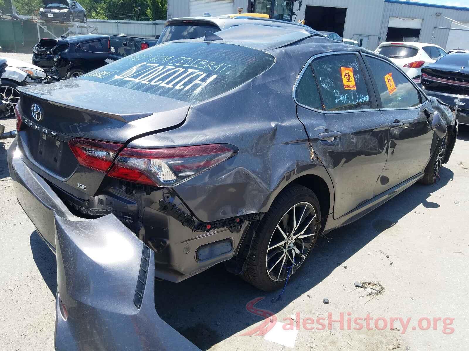 4T1G11AK0MU542520 2021 TOYOTA CAMRY