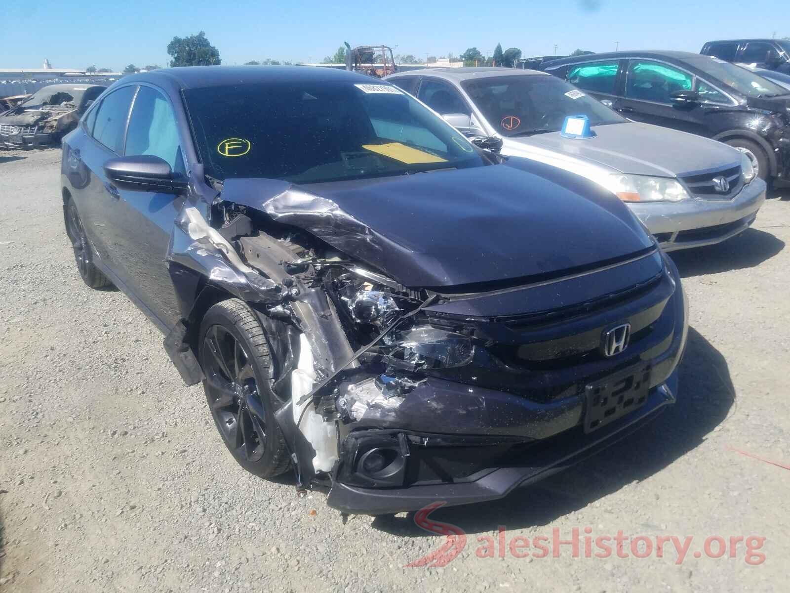 2HGFC2F86KH521752 2019 HONDA CIVIC