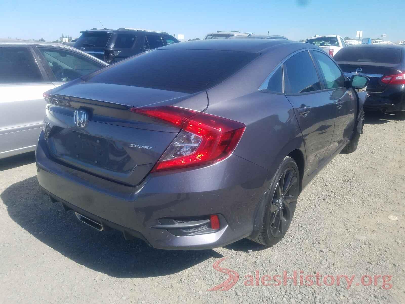 2HGFC2F86KH521752 2019 HONDA CIVIC