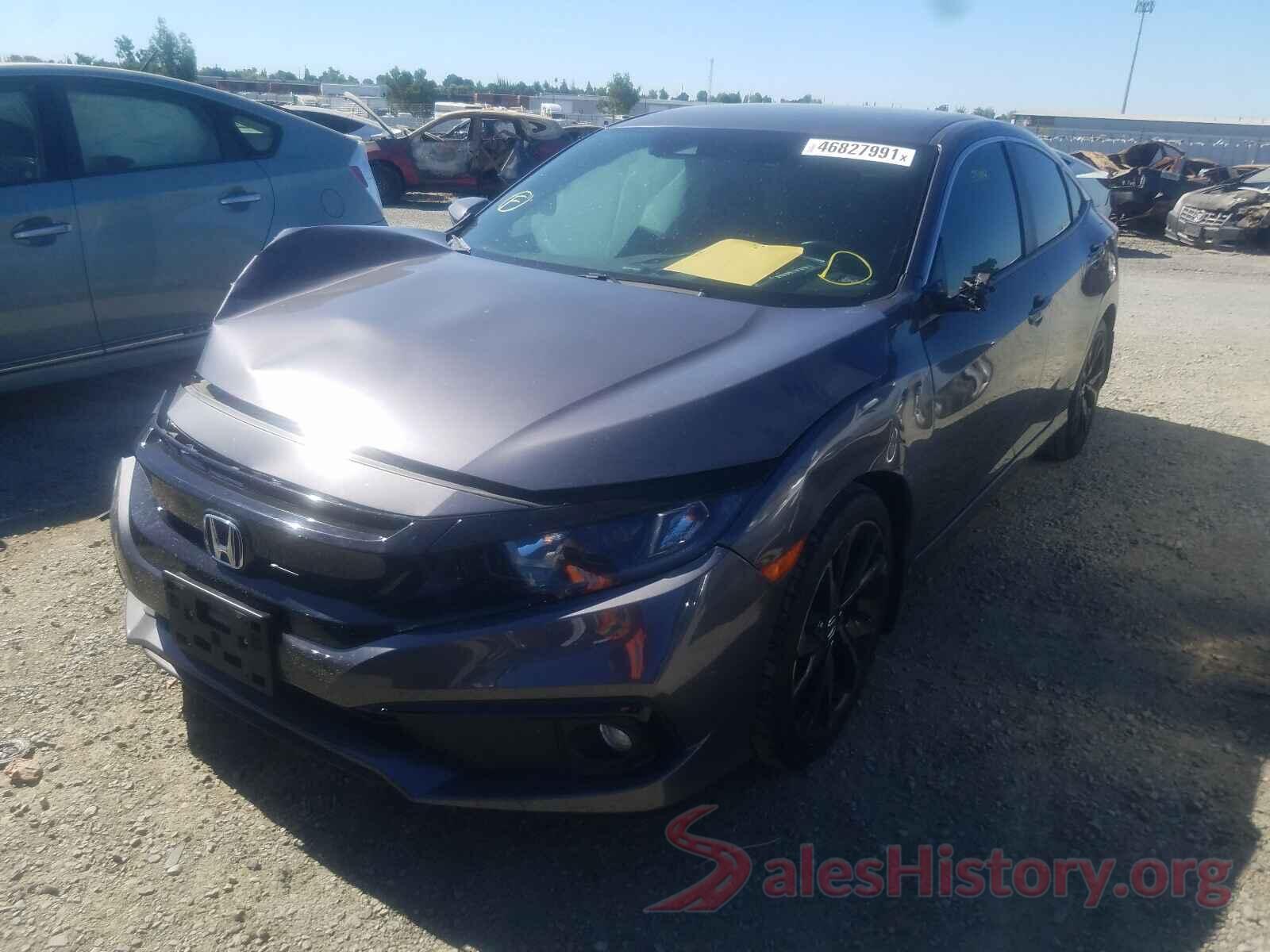 2HGFC2F86KH521752 2019 HONDA CIVIC