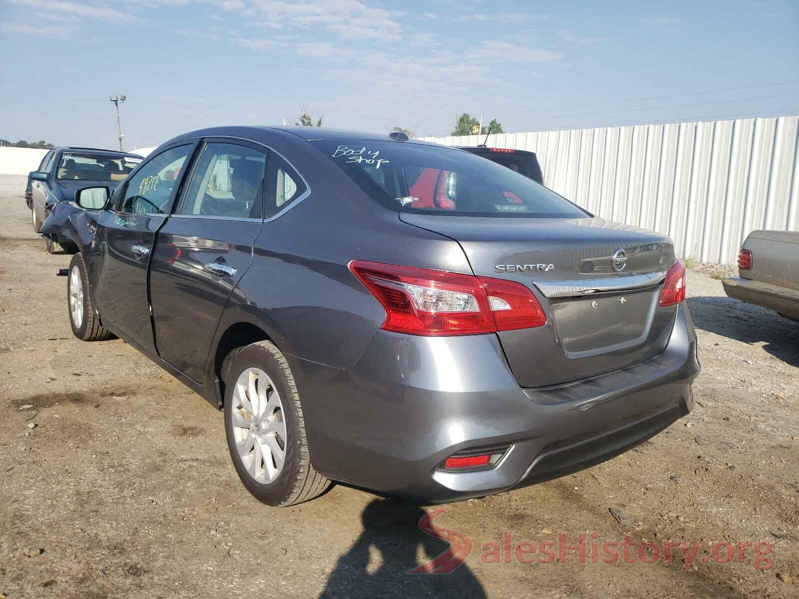 3N1AB7AP6KY280392 2019 NISSAN SENTRA