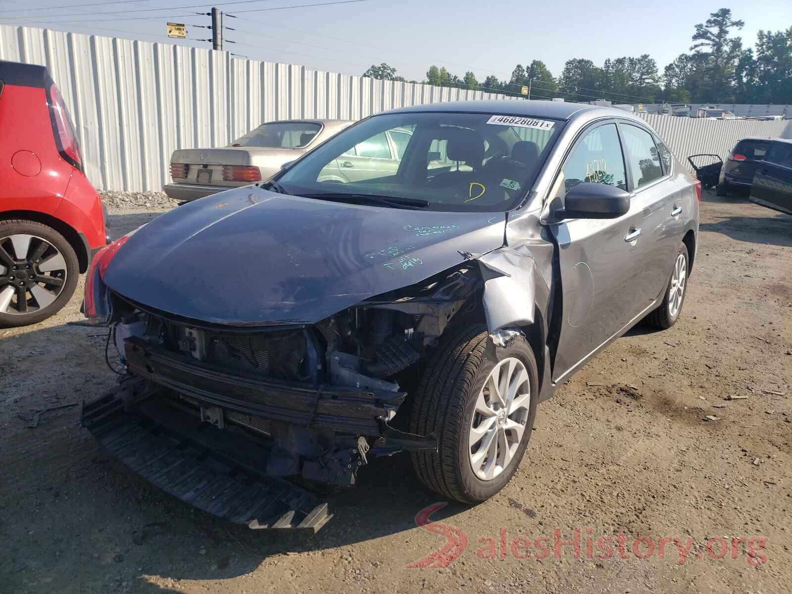 3N1AB7AP6KY280392 2019 NISSAN SENTRA