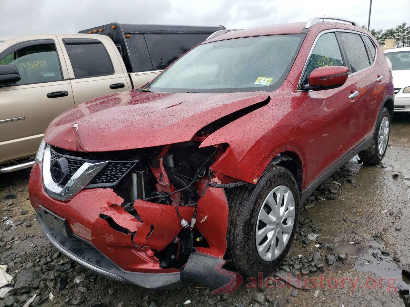 KNMAT2MV6GP729215 2016 NISSAN ROGUE