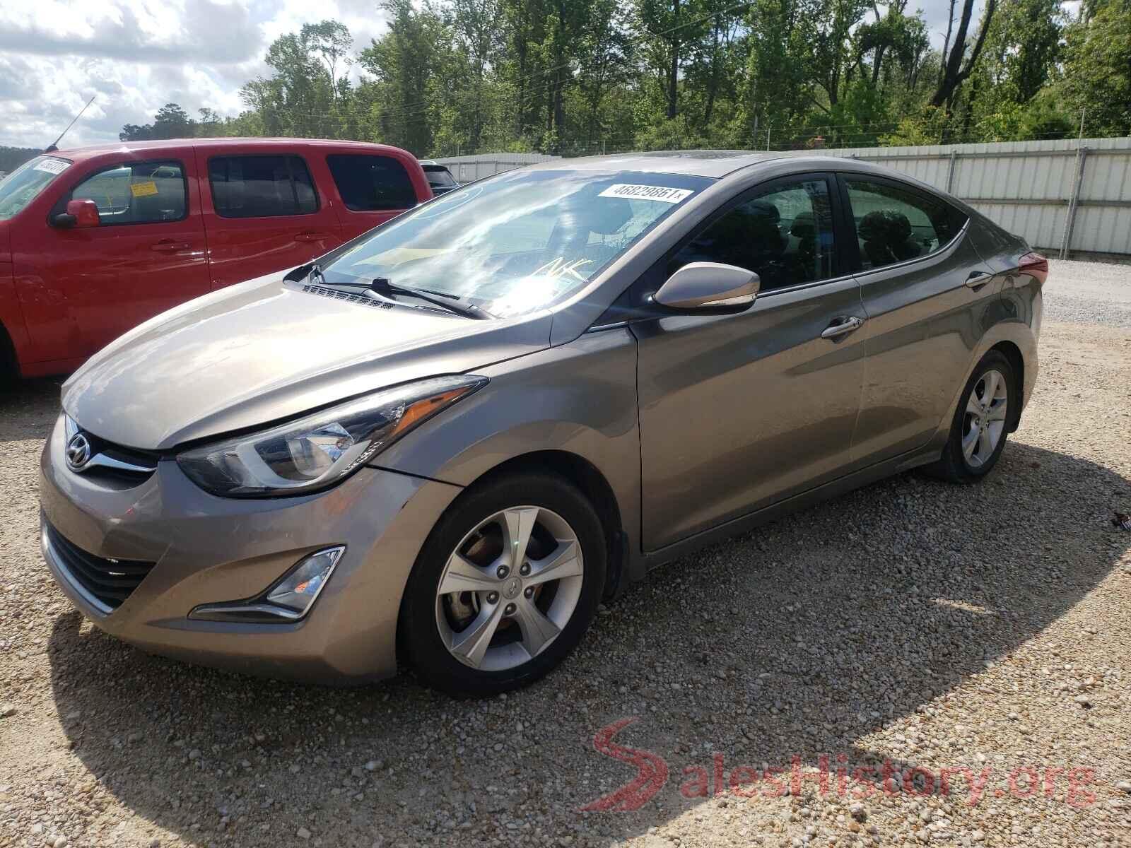 5NPDH4AE4GH796180 2016 HYUNDAI ELANTRA