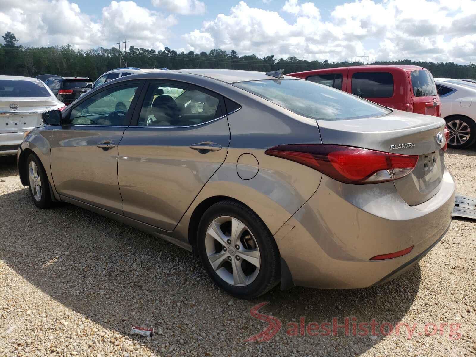 5NPDH4AE4GH796180 2016 HYUNDAI ELANTRA